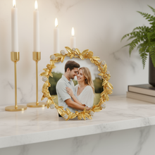 Cornelia  4.5" Round Picture Frame