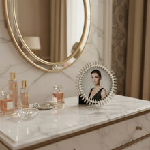 Pearl Jubilee 5" Round Picture Frame