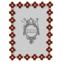 Gold Enamel Clover Picture Frame