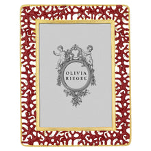 Coral Enamel Picture Frame