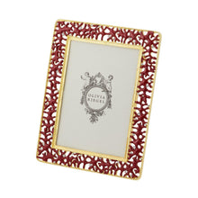 Coral Enamel Picture Frame
