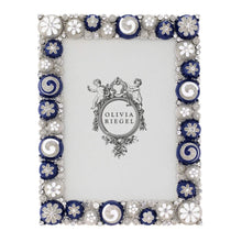 Blue & White Charisma 5" x 7" Picture Frame