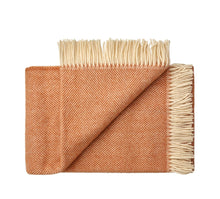 Silkeborg Uldspinderi Rømø Throw - Apricot Orange
