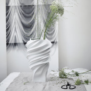 Rosenthal Vase Squall White Gloss 15.75"