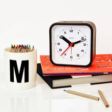 Railway Black Alarm Clock