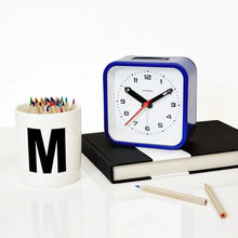 Railway Blue Alarm Clock