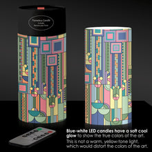 Frank Lloyd Wright Saguaro Forms 6" LED Real Wax Candle with Remote