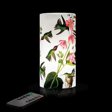 Audubon Anna's Hummingbird 6" LED Real Wax Candle with Remote