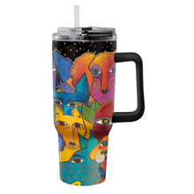 30 oz Tumbler - Laurel Burch "Dogs, Dogs, Dogs"