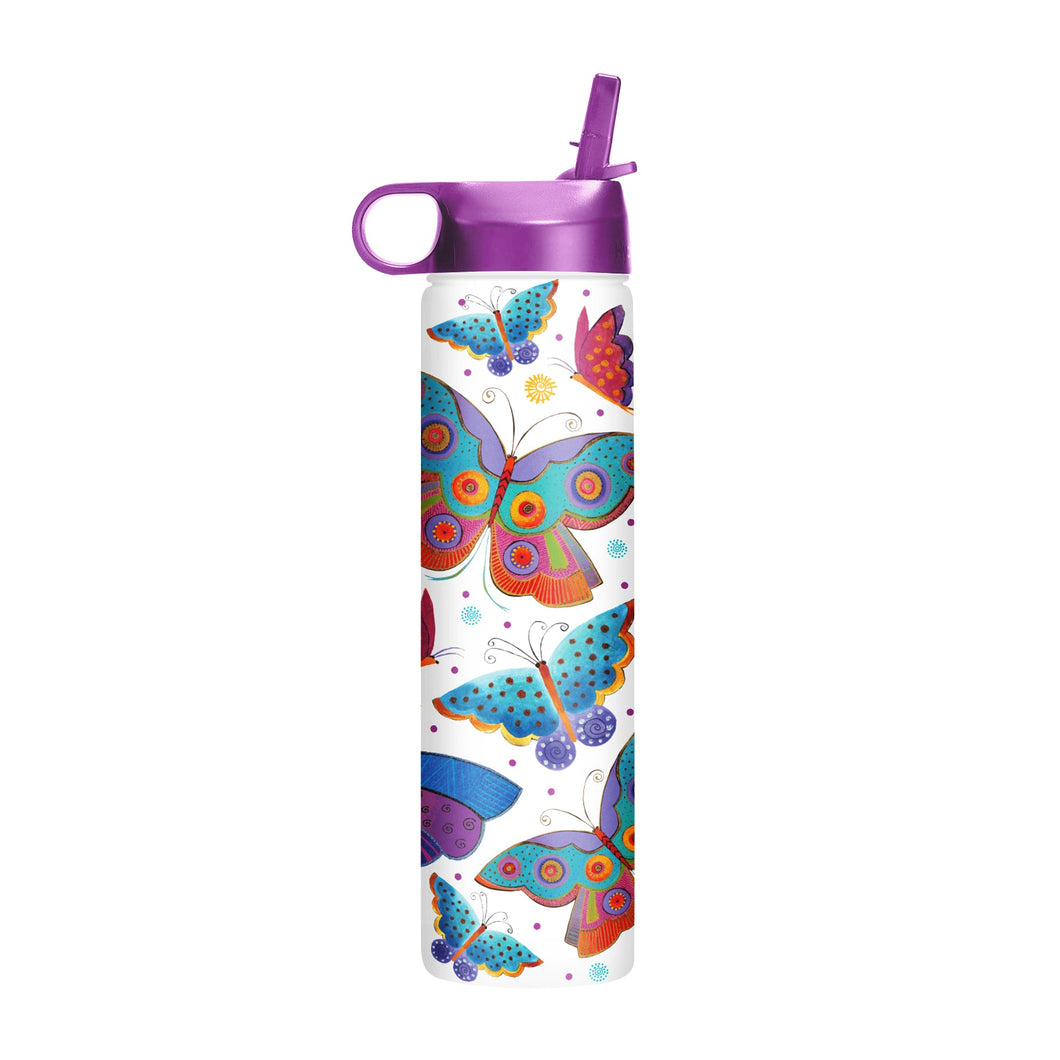 24 oz Water Bottle - Laurel Burch 