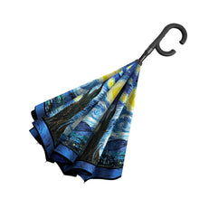van Gogh Starry Night Reverse Umbrella