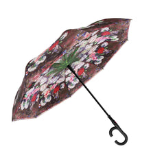 van Gogh Still Life with Carnations Reverse Umbrella