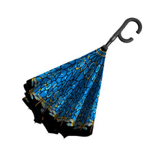 Tiffany Dragonfly Reverse Umbrella