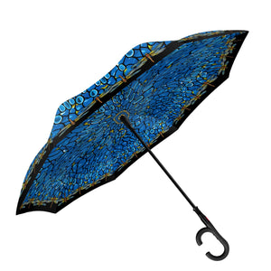 Tiffany Dragonfly Reverse Umbrella