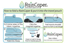 Tiffany Field of Lilies Womens Rain Cape - Rainproof Breathable Rain Poncho