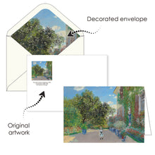 Note Cards - Monet Gardens - Box of 16 Cards & Envelopes