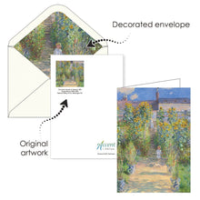 Note Cards - Monet Gardens - Box of 16 Cards & Envelopes