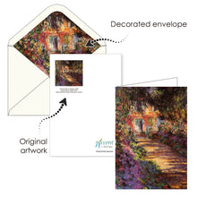 Note Cards - Monet Gardens - Box of 16 Cards & Envelopes