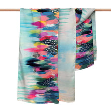 EttaVee's Brush Strokes 103 Silk Blend Women's Fashion Shawl