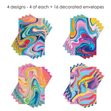 Note Cards - EttaVee Marble- Box of 16 Cards & Envelopes