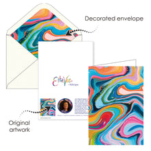 Note Cards - EttaVee Marble- Box of 16 Cards & Envelopes