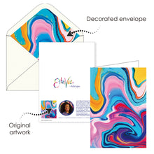 Note Cards - EttaVee Marble- Box of 16 Cards & Envelopes
