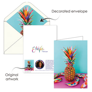 Note Cards - EttaVee Fruit - Box of 16 Cards & Envelopes