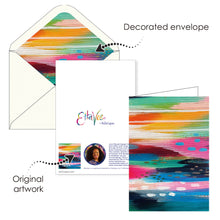 Note Cards - EttaVee Brush Strokes - Box of 16 Cards & Envelopes