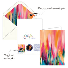 Note Cards - EttaVee Brush Strokes - Box of 16 Cards & Envelopes
