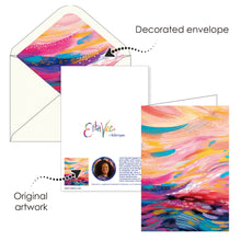 Note Cards - EttaVee Brush Strokes - Box of 16 Cards & Envelopes