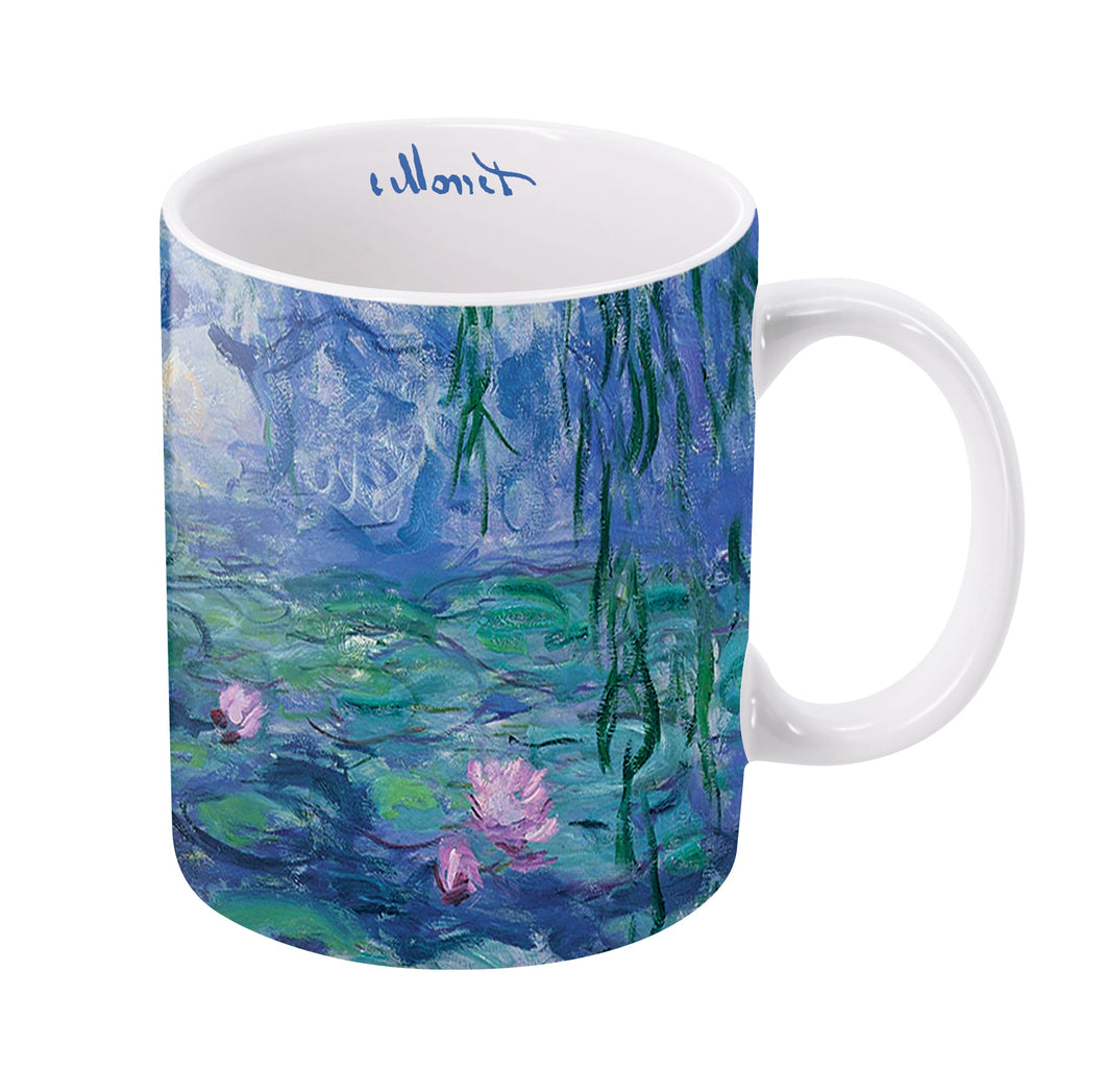 Monet Nympheas Large Porcelain Fine Art Coffee and Tea Mug