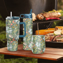 William Morris "Golden Lily" Insulated Drinkware Set of 3, 1 per size