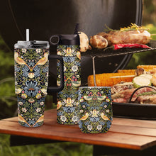 William Morris "Strawberry Thief" Insulated Drinkware Set of 3, 1 per size