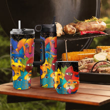 Laurel Burch "Dogs, Dogs, Dogs" Insulated Drinkware Set of 3, 1 per size