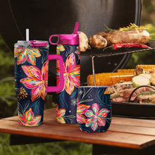 Water Bottle 24oz - EttaVee "Bold Flowers"