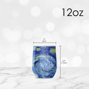 Stemless Wine Tumbler - van Gogh "Starry Night"