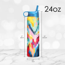 Water Bottle 24oz - EttaVee "Brush 100"