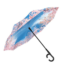 RainCaper Cherry Blossoms Reverse Umbrella