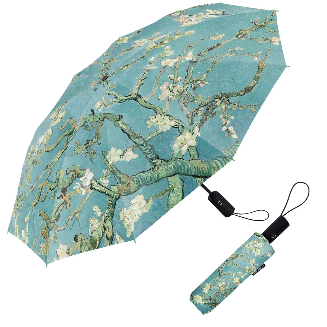 van Gogh Almond Blossom Folding Travel Umbrella