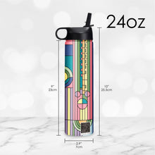 24 oz Water Bottle - Frank Lloyd Wright "Saguaro Forms"