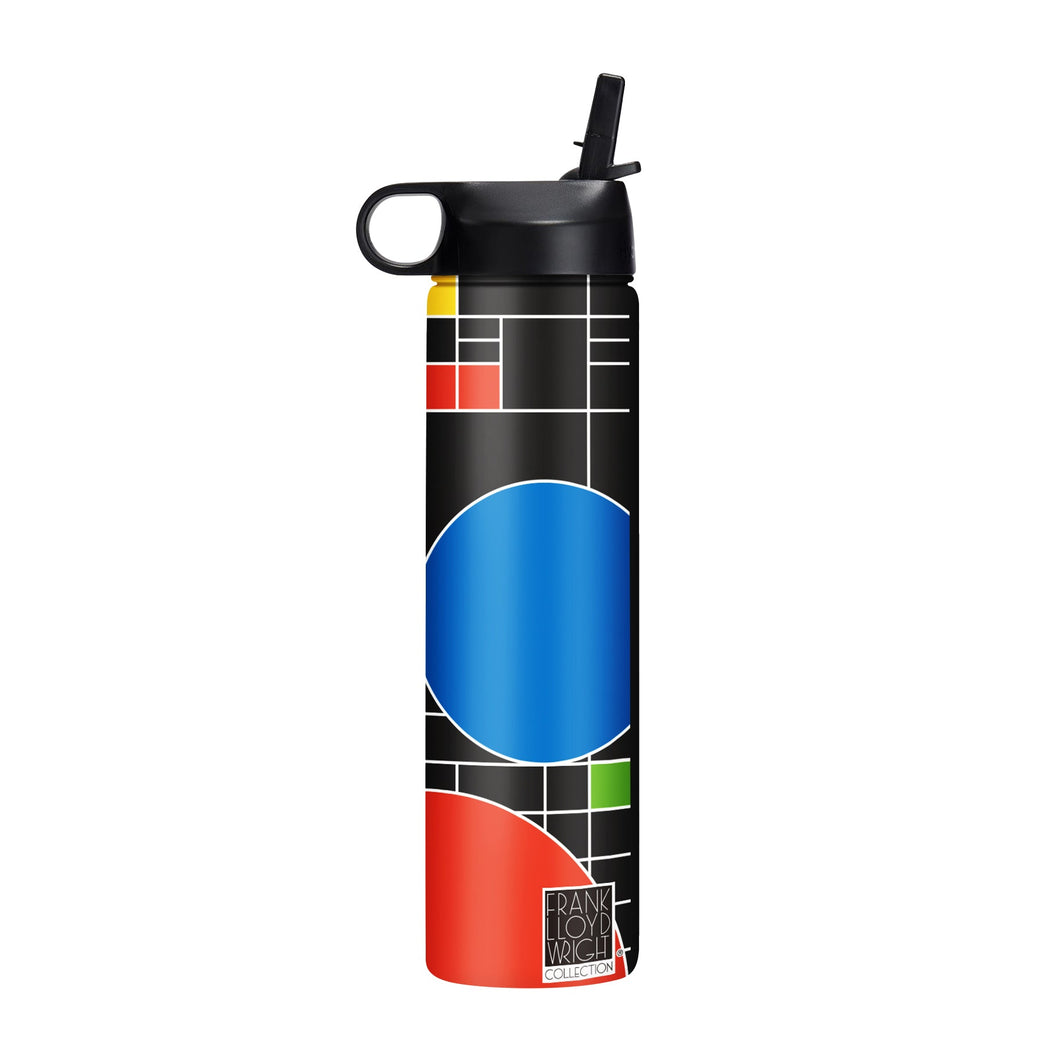 24 oz Water Bottle - Frank Lloyd Wright 