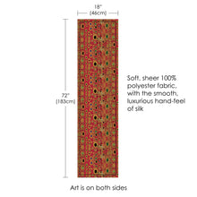 Klimt Hope II Silky-soft Polyester Sheer Long Scarf