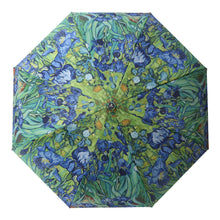 van Gogh Irises Reverse Umbrella