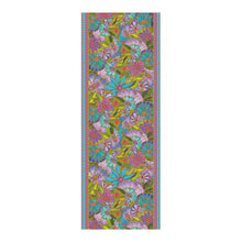 Laurel Burch Lavender Floral Silk Blend Women's Fashion Shawl