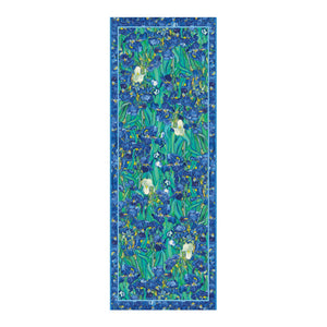 van Gogh Irises Silk Blend Women's Fashion Shawl