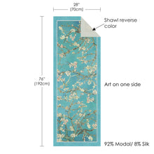 van Gogh Almond Blossom Silk Blend Women's Fashion Shawl
