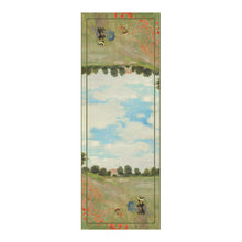 Monet Poppy Field Silk Blend Women's Fashion Shawl