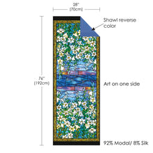 Tiffany Field of Lilies Silk Blend Women's Fashion Shawl