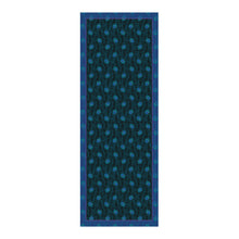 Peacock Black Silk Blend Women's Fashion Shawl