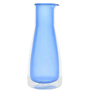 Rocks Carafe Blue – Blue Glass Carafe (1000ml) – Double-Wall | Cloudnola